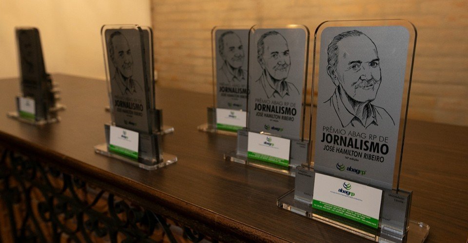 Confira os vencedores da 16ª edição do Prêmio ABAG/RP de Jornalismo “José Hamilton Ribeiro”
