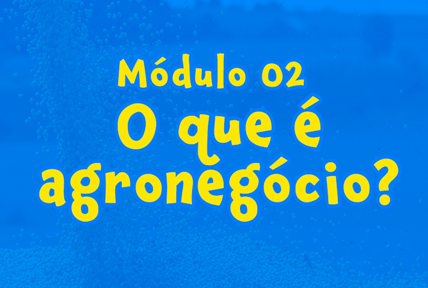 Módulo 02 - O que é agronegócio?